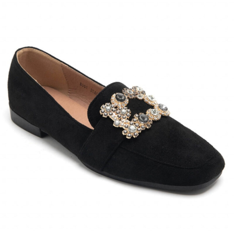 Ava dame loafers 8061 - Black