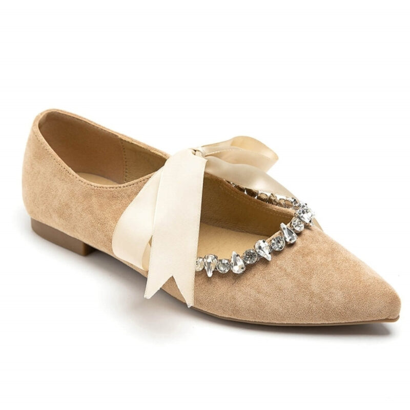 Lisa dame ballerinaer 8080 - Camel