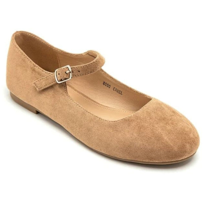 Sisse dame ballerinasko 8090 - Camel
