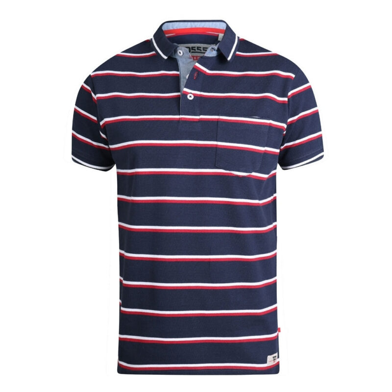 Duke D555 Herre polo Holmes 1 - Navy