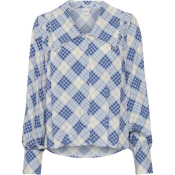 ICHI dame bluse IHKISSY - True Blue