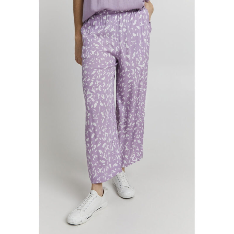 ICHI dame bukser IHMARRAKECH - Lavender Mist
