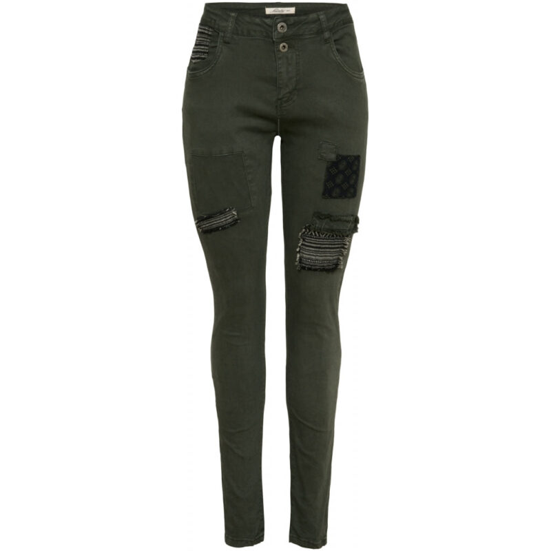 Jewelly dame jeans JW7048-4 - Military