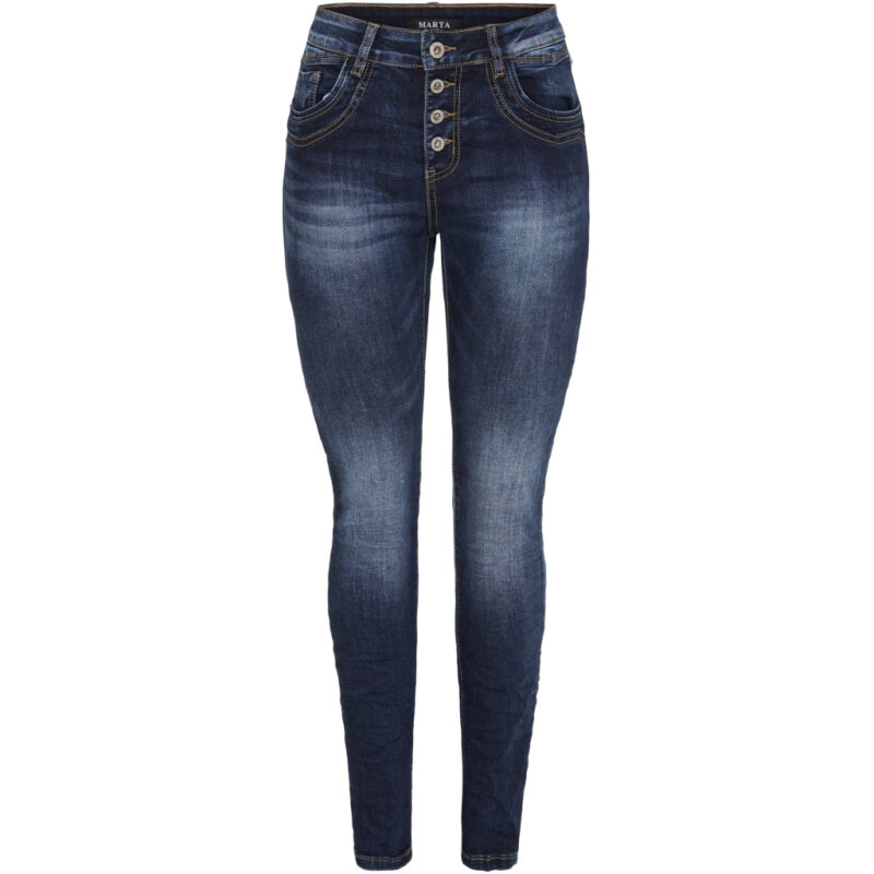 Marta Du Chateau dame Emma Jeans ZI - Denim