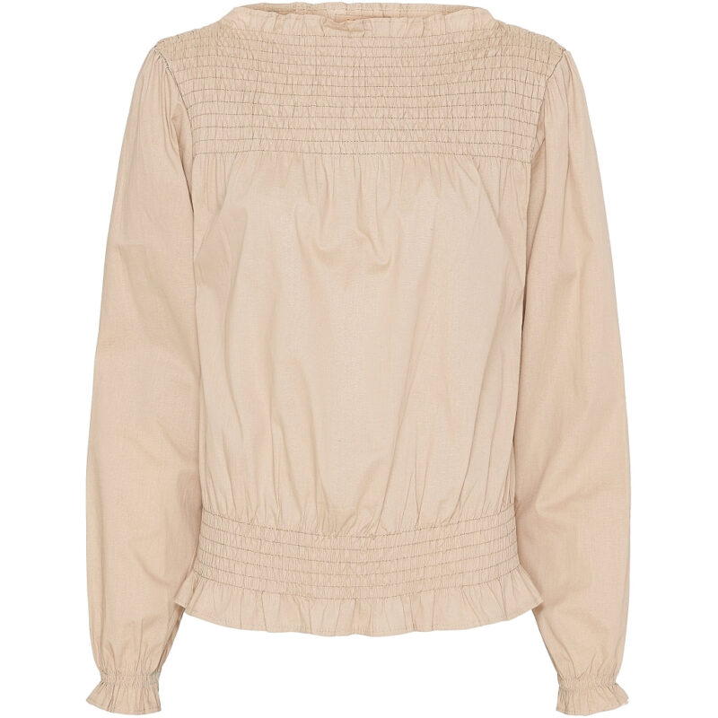 Marta Du Chateau dame bluse 5523 - Beige
