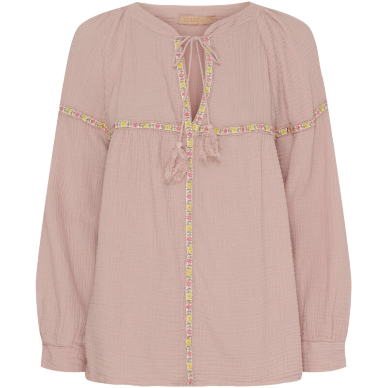 Marta Du Chateau dame bluse MdcDebora - Cipria rose