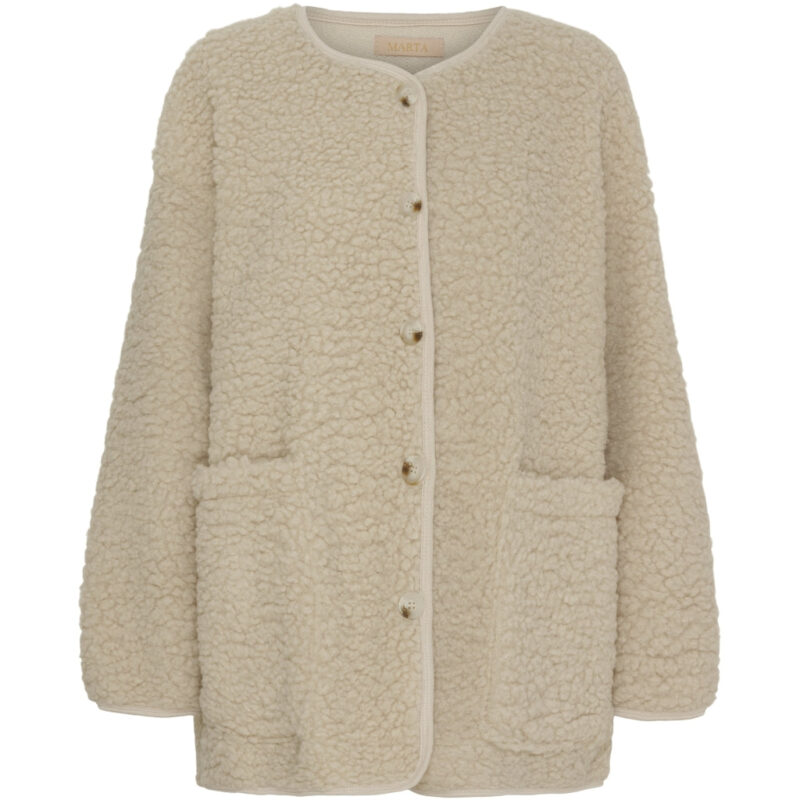Marta Du Chateau dame jakke MdcLucile - Beige