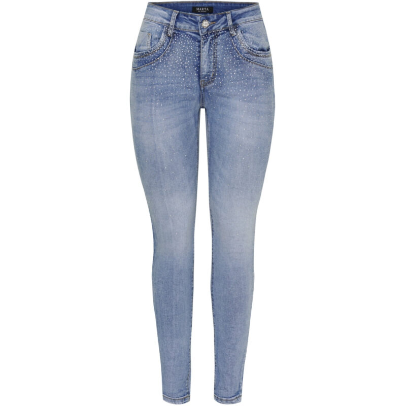 Marta Du Chateau dame jeans Emma 2606 - Denimbluedenim