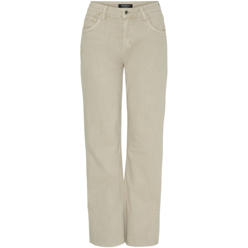 Marta Du Chateau dame jeans MdcVanda - Beige