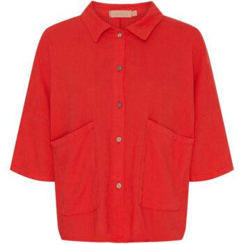 Marta Du Chateau dame skjorte MdcMinna - Red