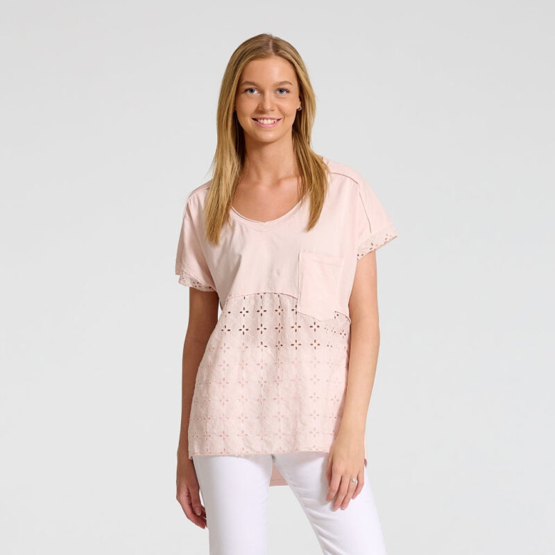 Marta Du Chateau dame t-shirt 41058 - Pink