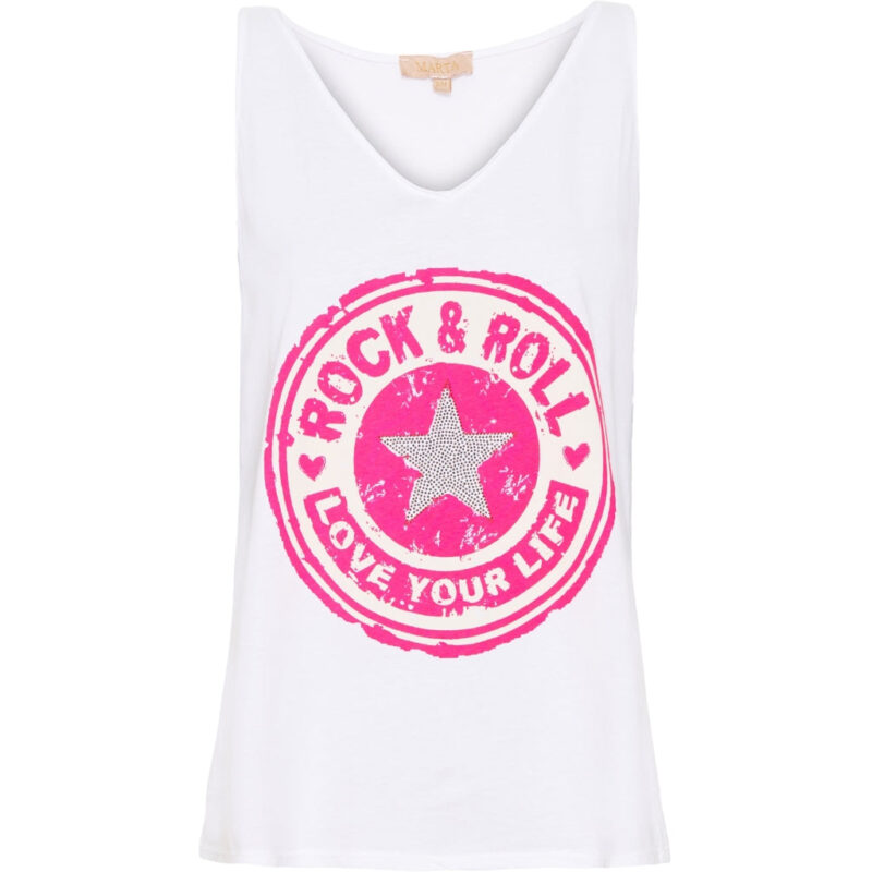 Marta Du Chateau dame top - 7978 - Fuxia
