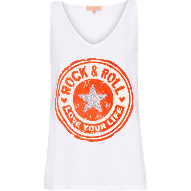 Marta Du Chateau dame top - 7978 - Orange
