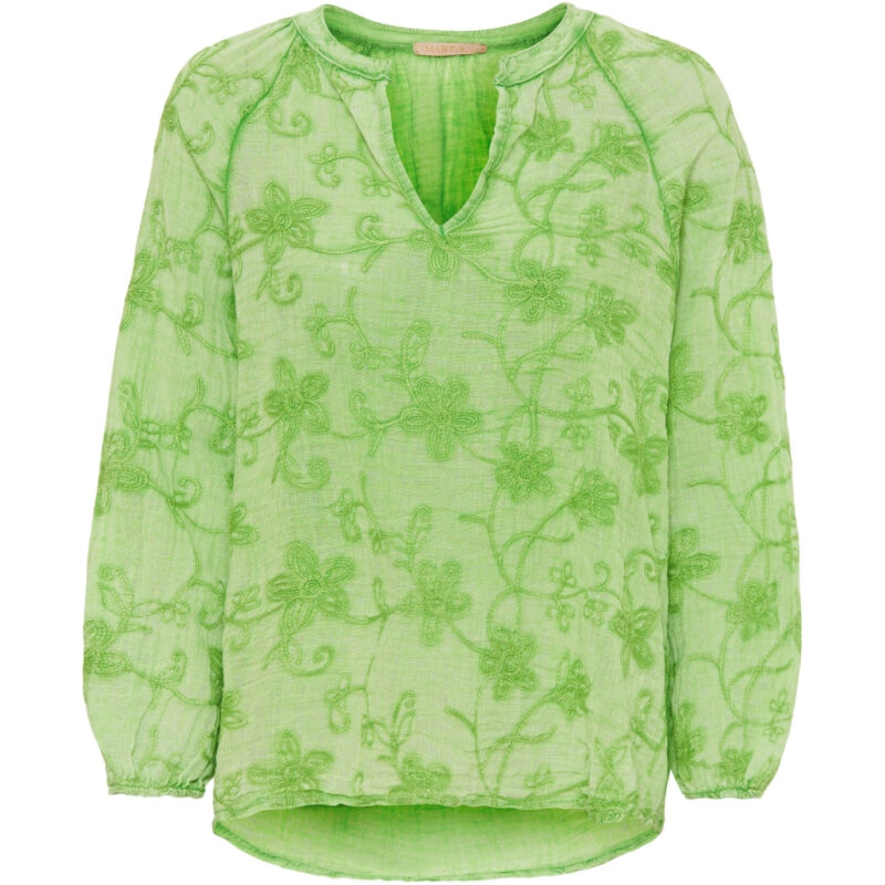Marta du chateau dame bluse 2144 - Apple Green