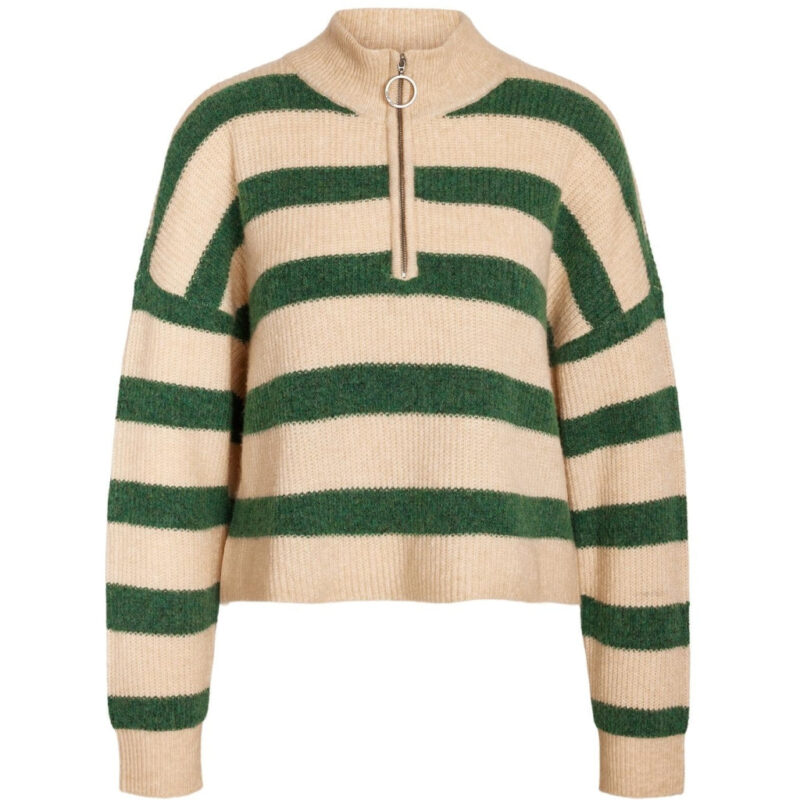 NOISY MAY dame strik NMNEWALICE - Foliage Green IRISH CREAM