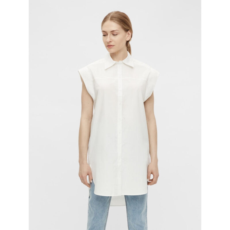 Object dame skjorte OBJTALORA - Bright White