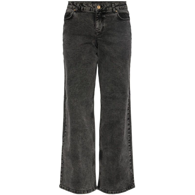 PIECES dame jeans PCJESSIE - Grey Denim