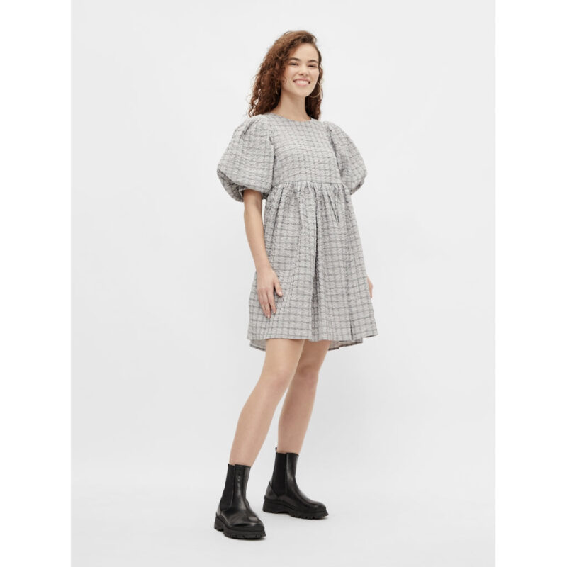 PIECES dame kjole PCODRINA - Light Grey