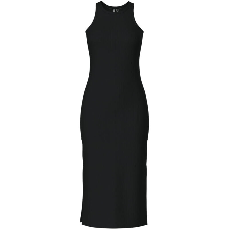 PIECES dame kjole PCRUKA - Black