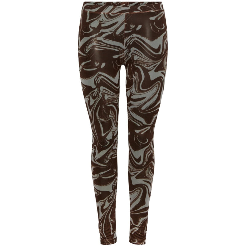 PIECES dame leggings PCSIMMO - mustang