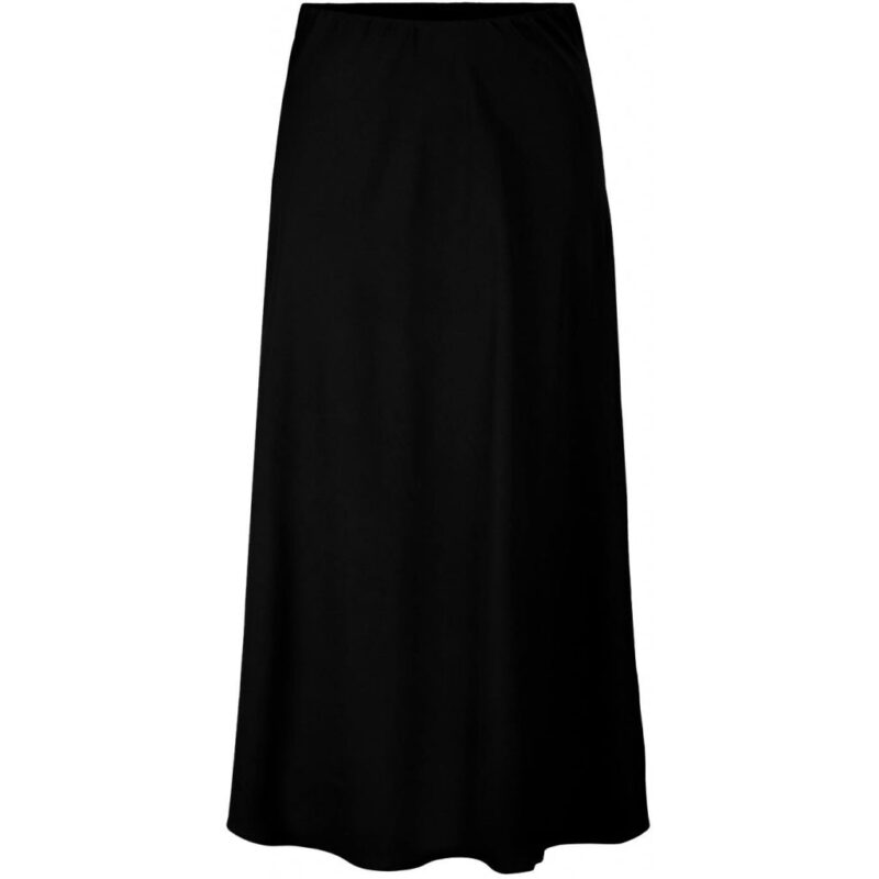 PIECES dame nederdel PCFRANAN - Black