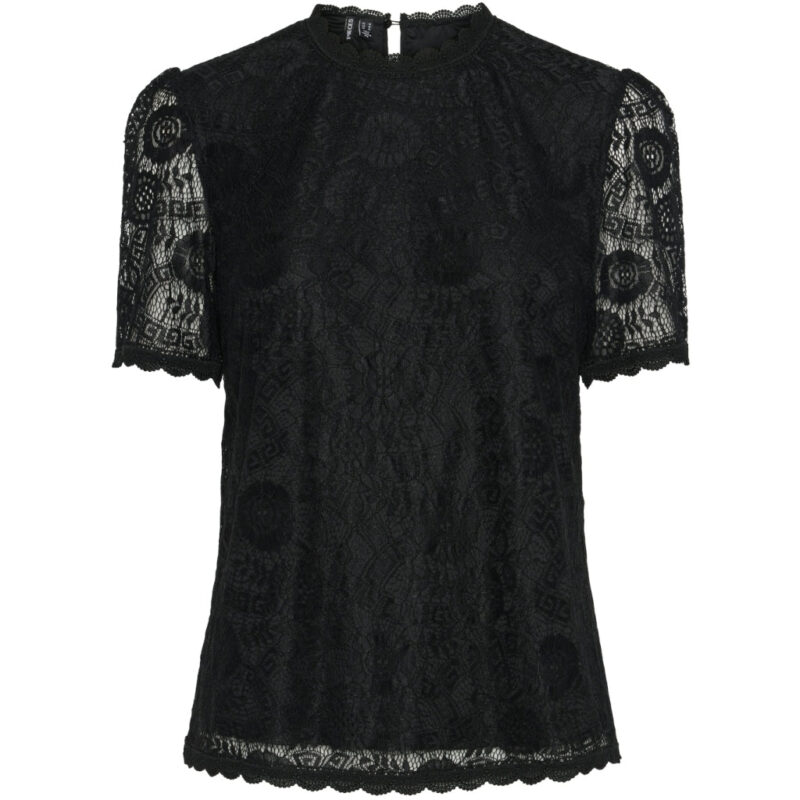 PIECES dame top PCOLLINE - Black