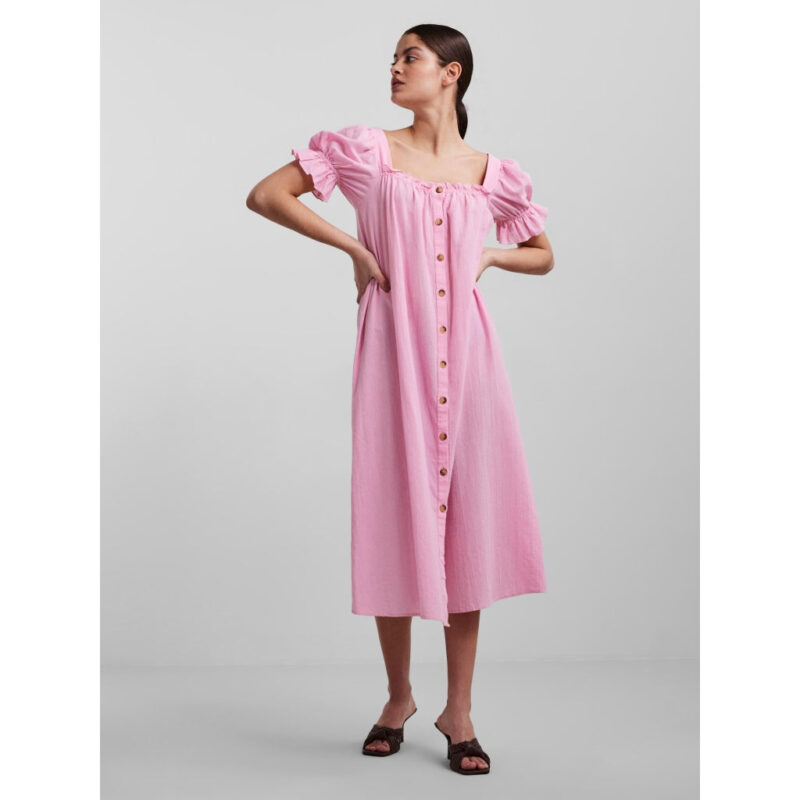 Pieces dame kjole PCVANESSA - Prism pink