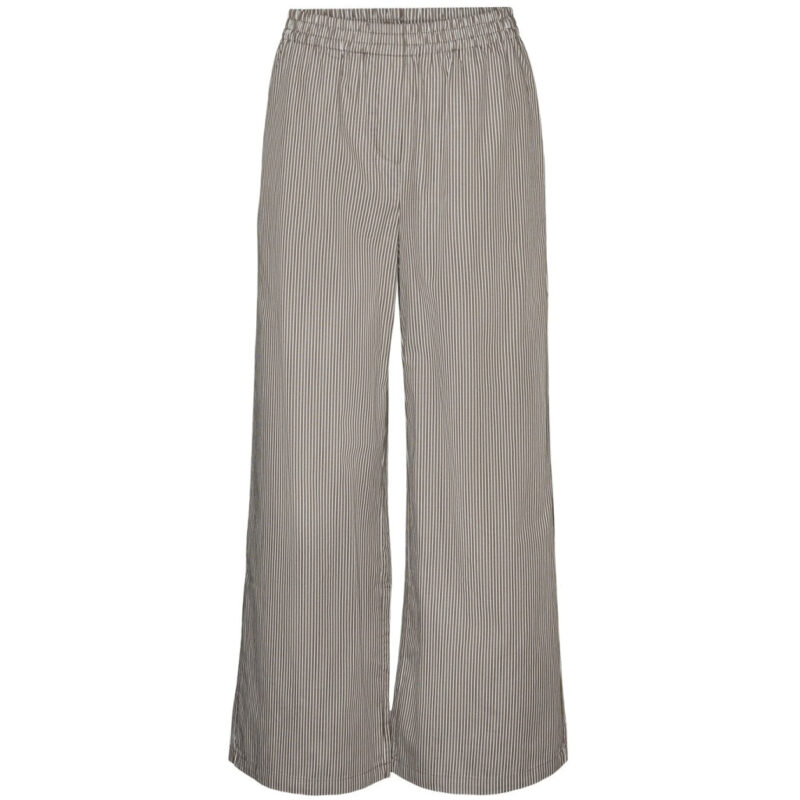 VERO MODA dame bukser VMISABELLA - Chocolate Chip SNOW WHITE
