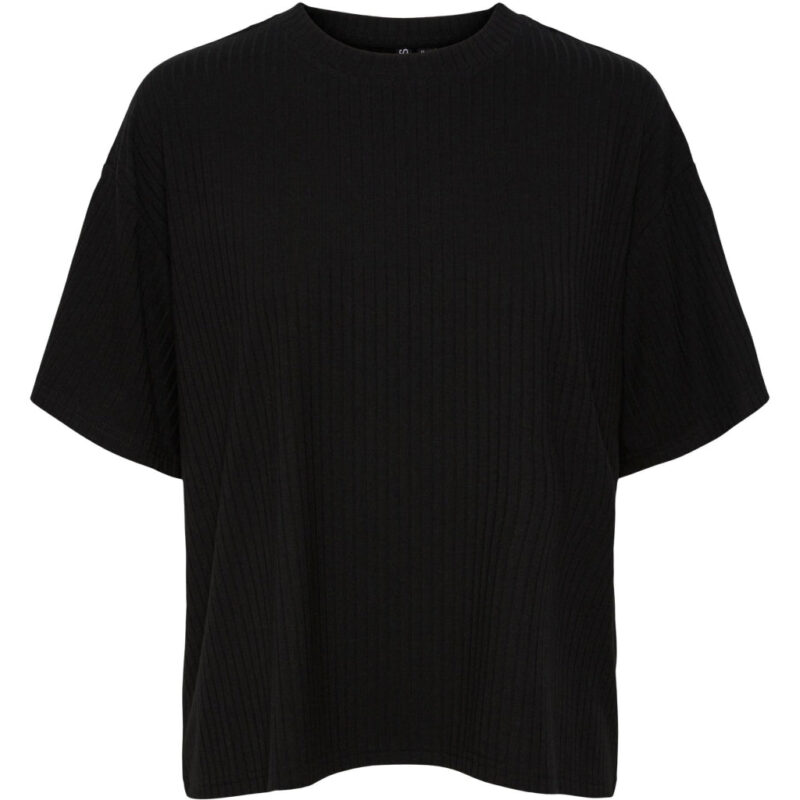 PIECES dame t-shirt PCKYLIE - Black