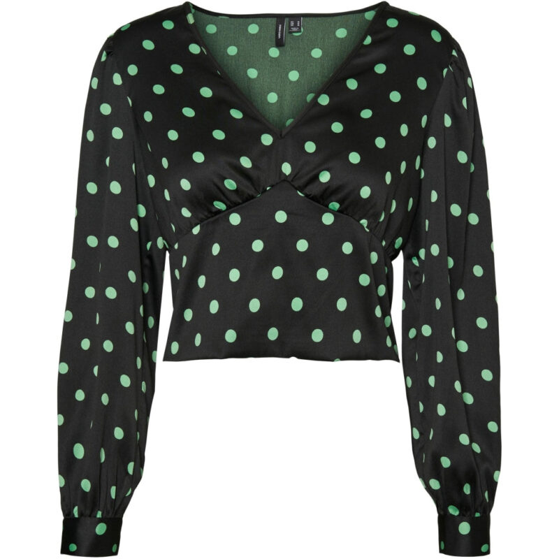 Vero Moda dame bluse VMESSI - Black Catya